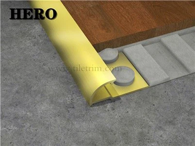 Užapvalinta kampinė aliuminio plytelių apdaila