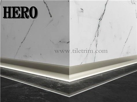 Sieninis aliuminio grindjuostė