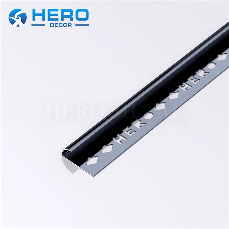 10mm Stainless Steel Round Shape Tile Strip