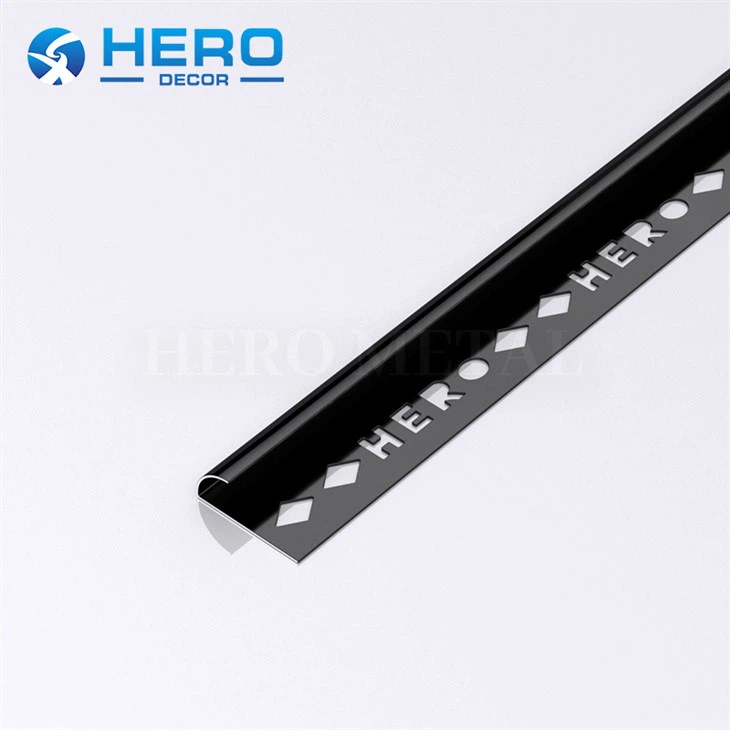 10mm Stainless Steel Round Shape Tile Strip