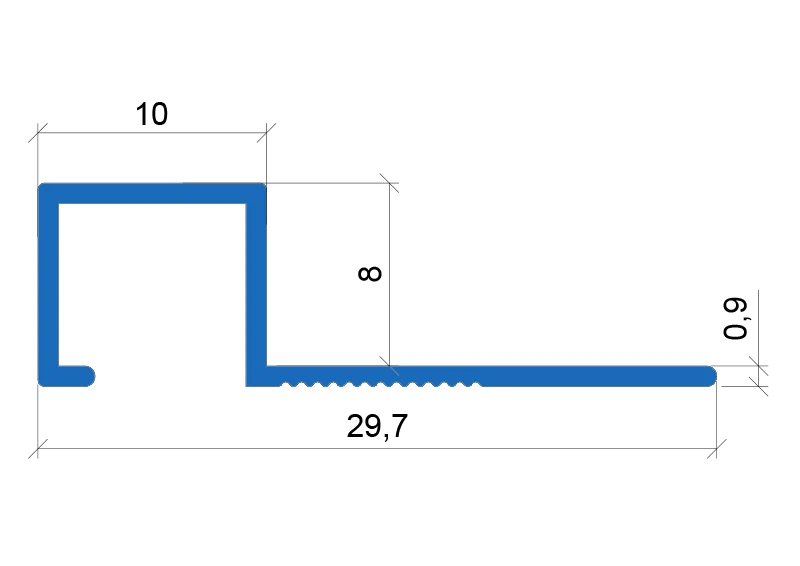 8 Square Tile Trim 8 Square Tile Trim