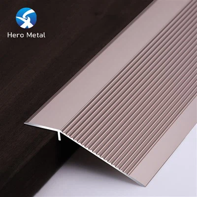 Aliuminio lydinio rampos plytelių briaunelės