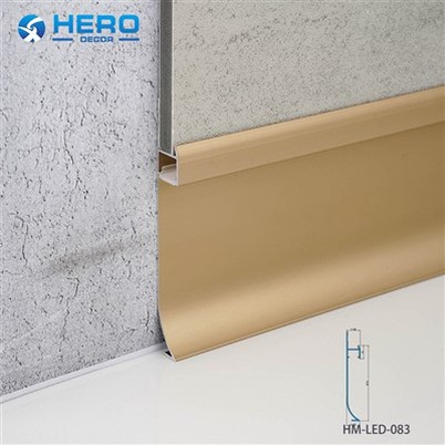 Led grindjuostės profilis