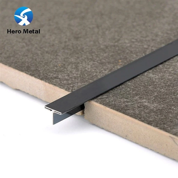 stainless steel T shape tile trims